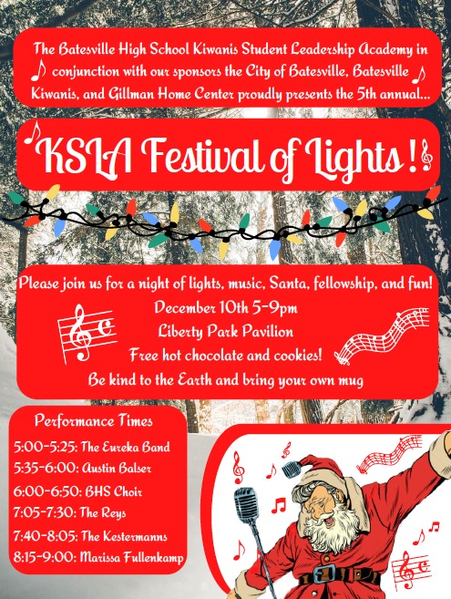 KSLA Festival of Lights – Batesville Area Chamber of Commerce