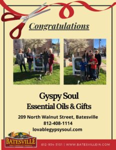 Gypsy Soul Essential Oils & Gifts ribbon cutting photo