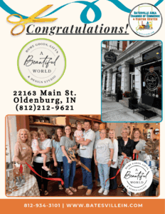 A Beautiful World ribbon cutting photo
