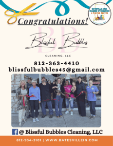 Blissful Bubbles Cleaning, LLC ribbon cutting photo