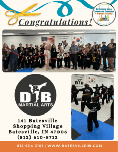 D & B Martial Arts ribbon cutting photo