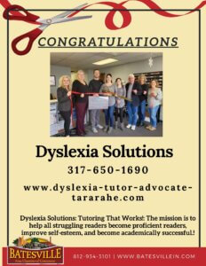 Dyslexia Solutions ribbon cutting photo