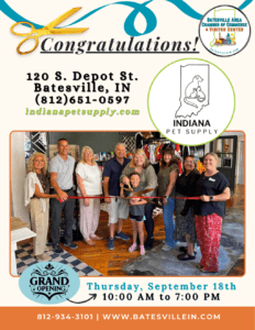 Indiana Pet Supply ribbon cutting photo