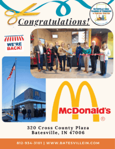McDonald’s ribbon cutting photo