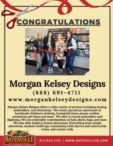 Morgan Kelsey Designs ribbon cutting photo