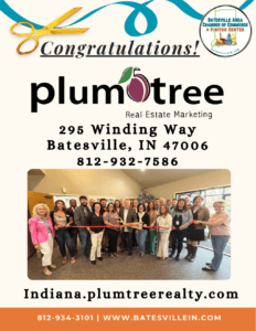 Plum Tree Realty ribbon cutting photo