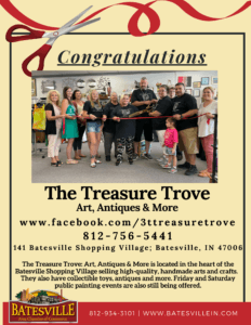 The Treasure Trove Arts, Antiques and More ribbon cutting photo