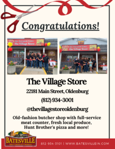 The Village Store ribbon cutting photo