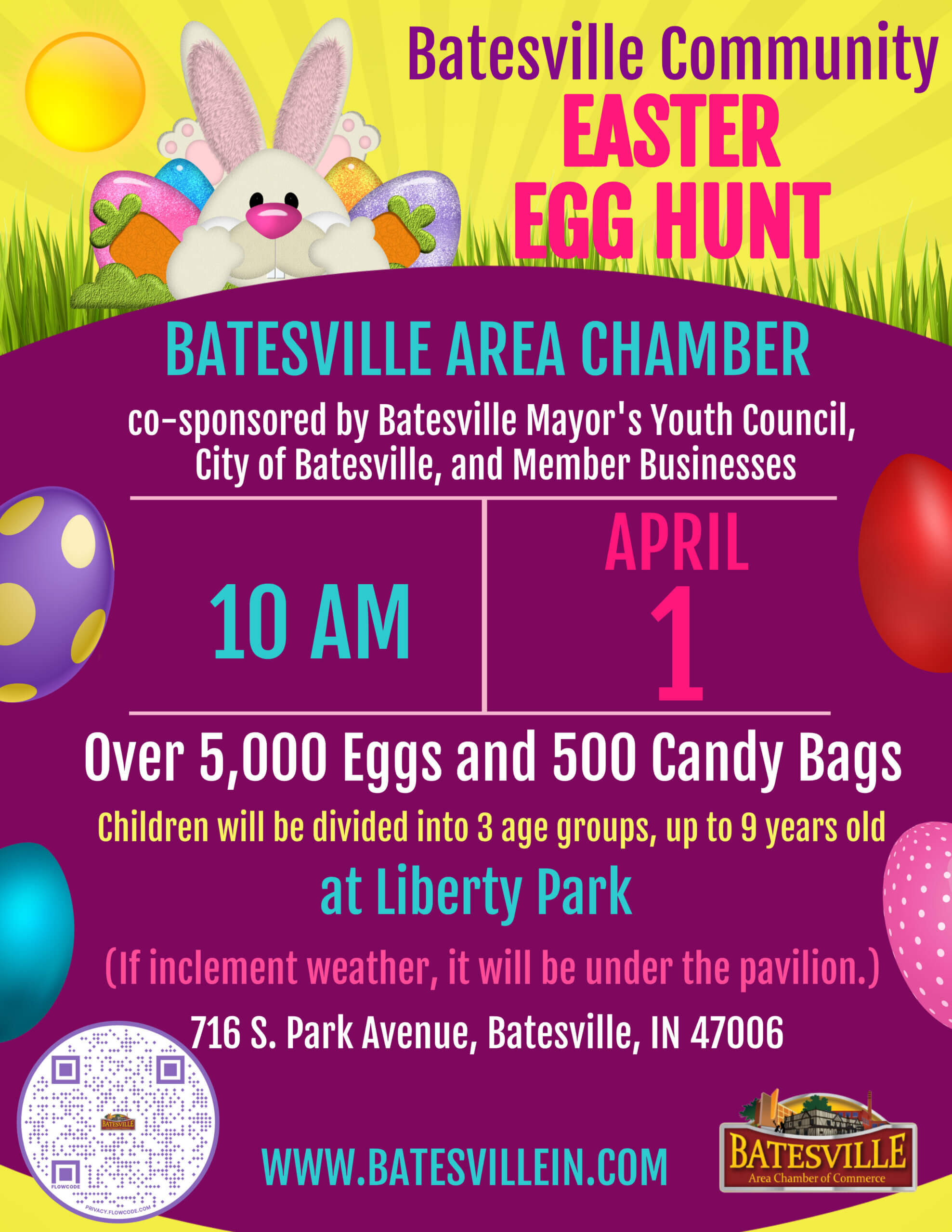 Batesville Area Chamber Community Easter Egg Hunt Batesville Area
