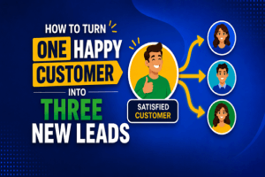 How to Turn One Happy Customer Into Three New Leads
