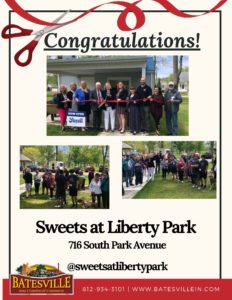 Sweets at Liberty Park ribbon cutting photo