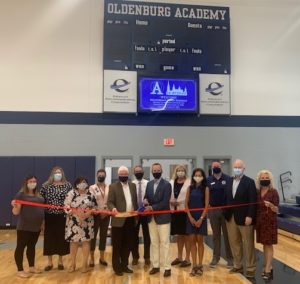 Oldenburg Academy Hillenbrand Family Feldhaus ribbon cutting photo