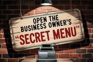 Open the Business Owner’s “Secret Menu”