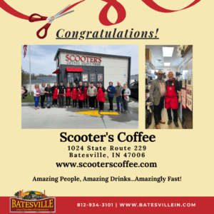Scooter’s Coffee ribbon cutting photo