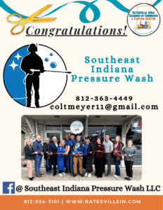 Southeast Indiana Pressure Wash ribbon cutting photo