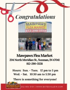 Mawpaw’s Flea Market ribbon cutting photo