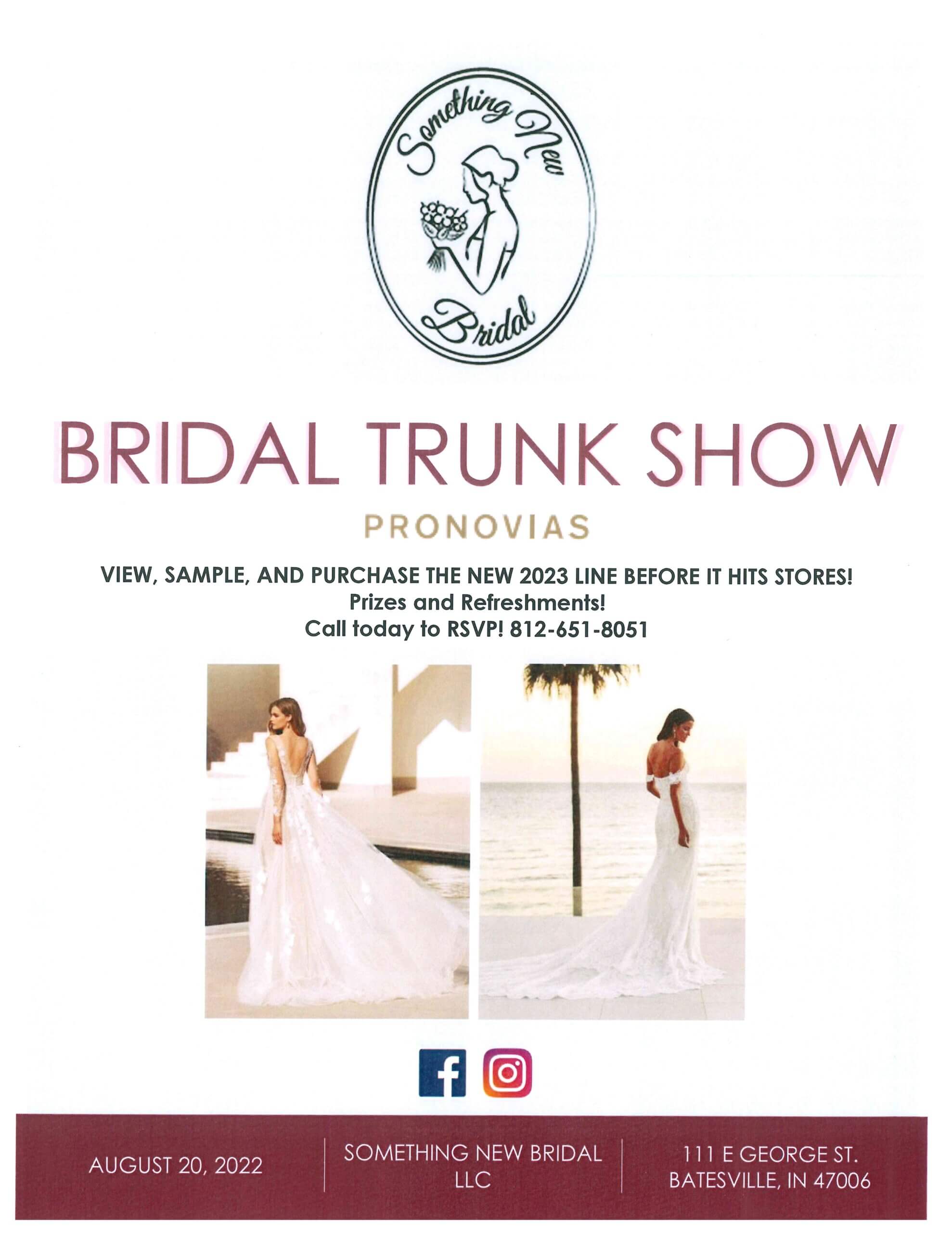 Bridal Trunk Show – Batesville Area Chamber of Commerce