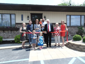 Hidden Beauty Salon ribbon cutting photo